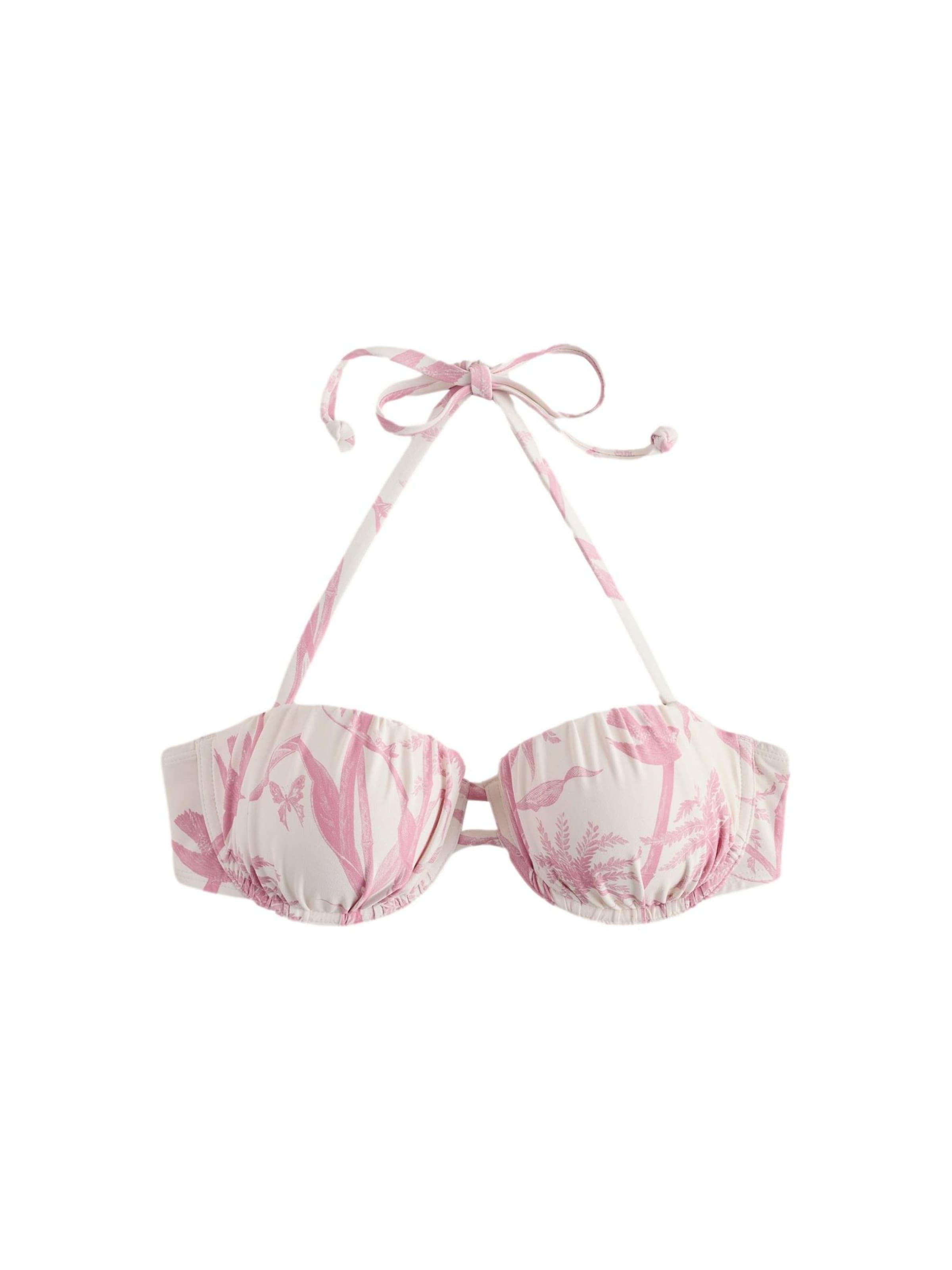 Push-up Hauts de bikini Next en blanc : devant