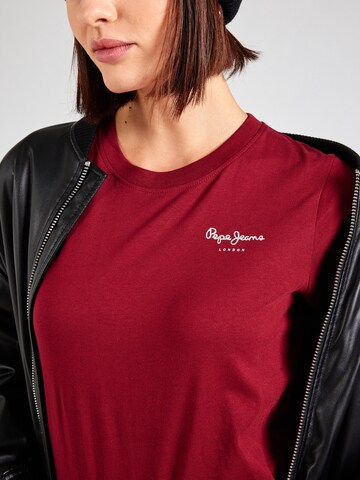Pepe Jeans T-Shirt 'TOM' in Rot