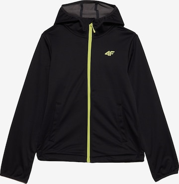 Veste de sport 4F Junior en noir : devant