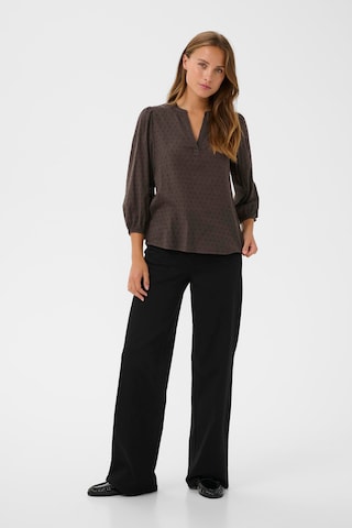 Kaffe - Blusa 'KAFrancesca' en marrón
