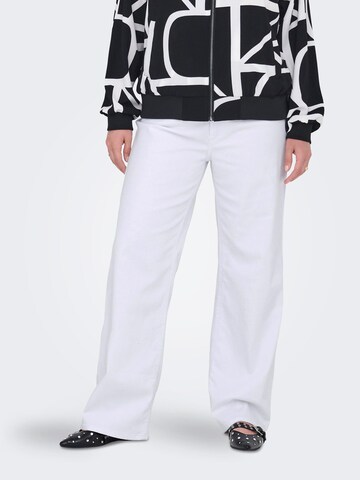 ONLY Carmakoma Regular Jeans 'Willy' in White: front