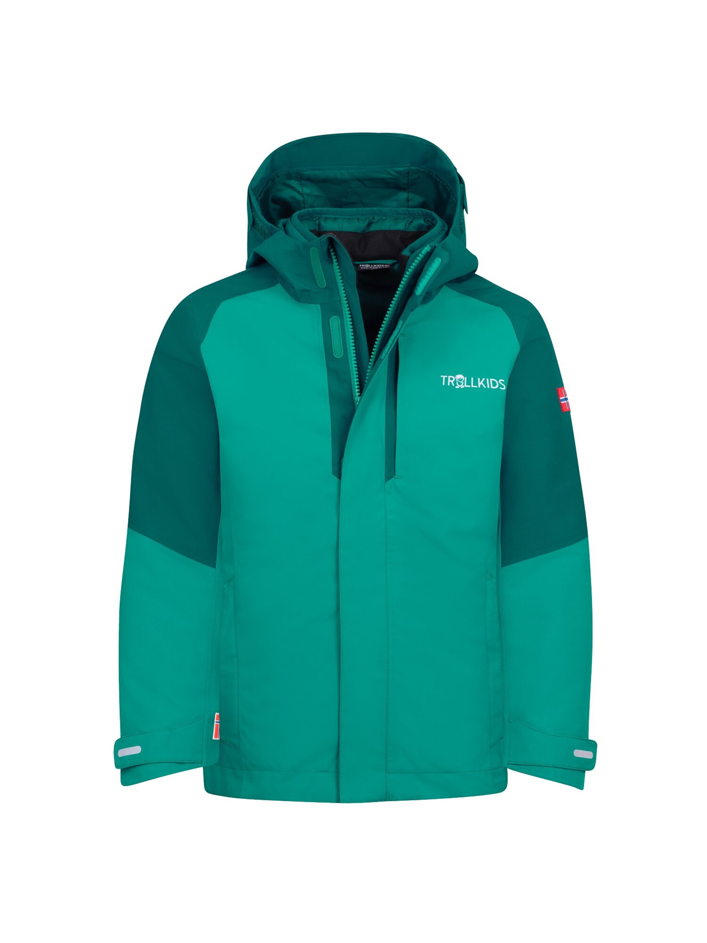 TROLLKIDS Outdoor jacket in Blue: front