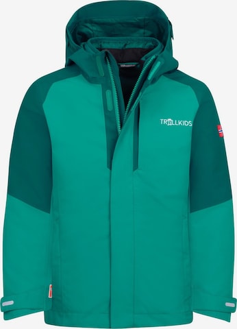 TROLLKIDS Outdoor jacket in Blue: front