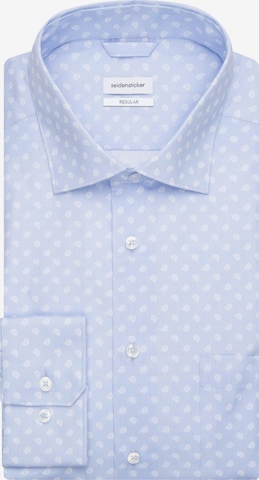 SEIDENSTICKER Regular fit Zakelijk overhemd ' Regular ' in Blauw: voorkant