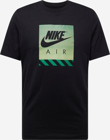 T-Shirt 'CONNECT' Nike Sportswear en noir : devant