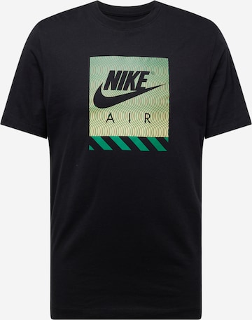 Nike Sportswear T-Shirt 'CONNECT' in Schwarz: predná strana