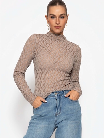 SASSYCLASSY Shirt‌‌‌‌‌‌ in Grau: Vorderseite