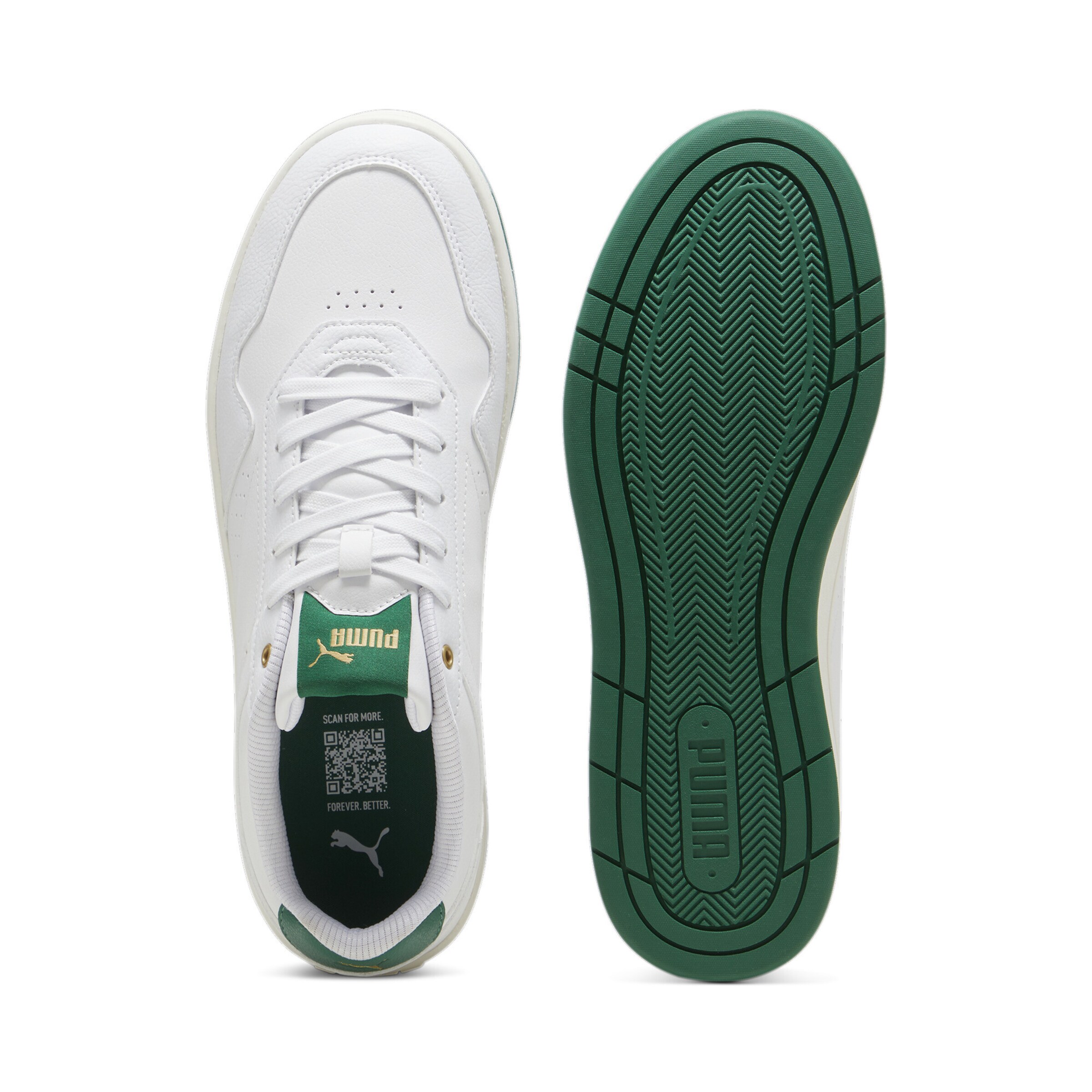 PUMA Sneakers laag 'Court Classic' in Wit