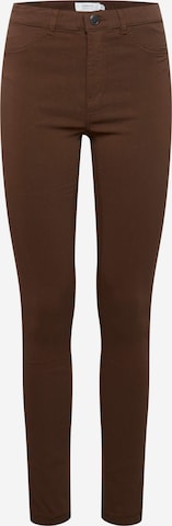 b.young Slimfit Jeans 'Elva' in Bruin: voorkant