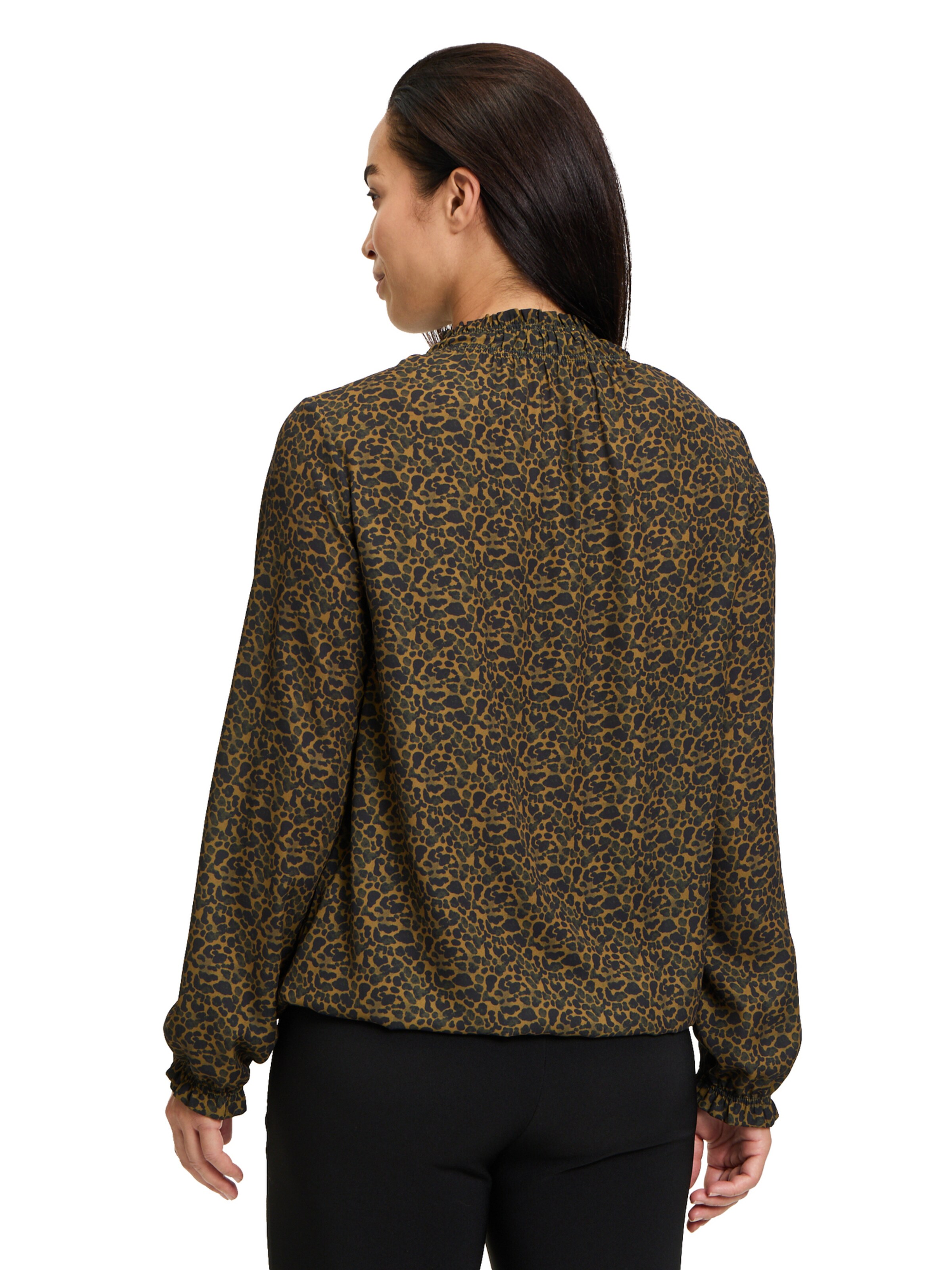 Cartoon Blouse in Groen