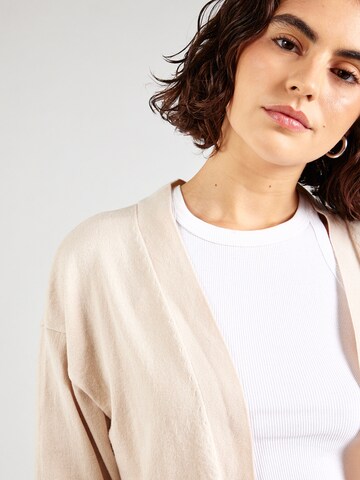 ABOUT YOU Knit cardigan in Beige