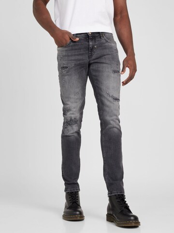 ANTONY MORATO Tapered Jeans 'OZZY' in Zwart: voorkant