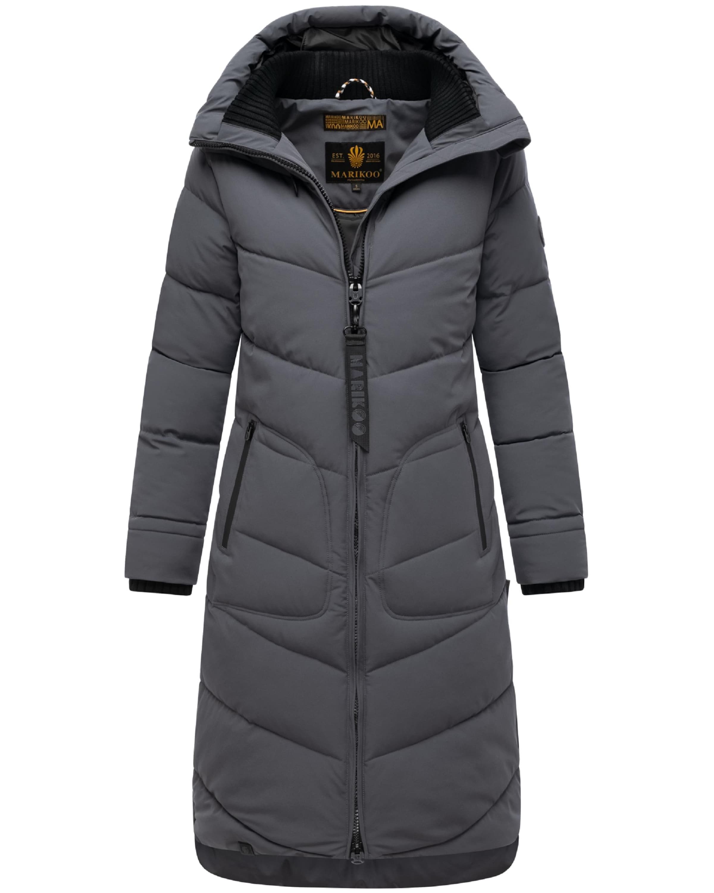 MARIKOOZimski kaput 'Benikoo' - siva boja