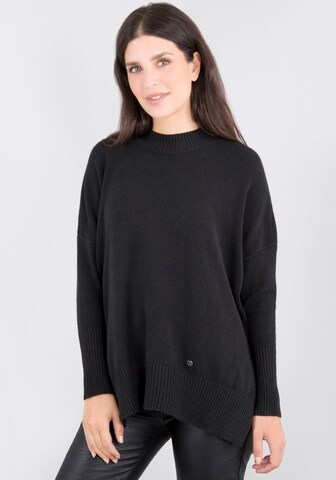 PLEASE Sweater in Black: front