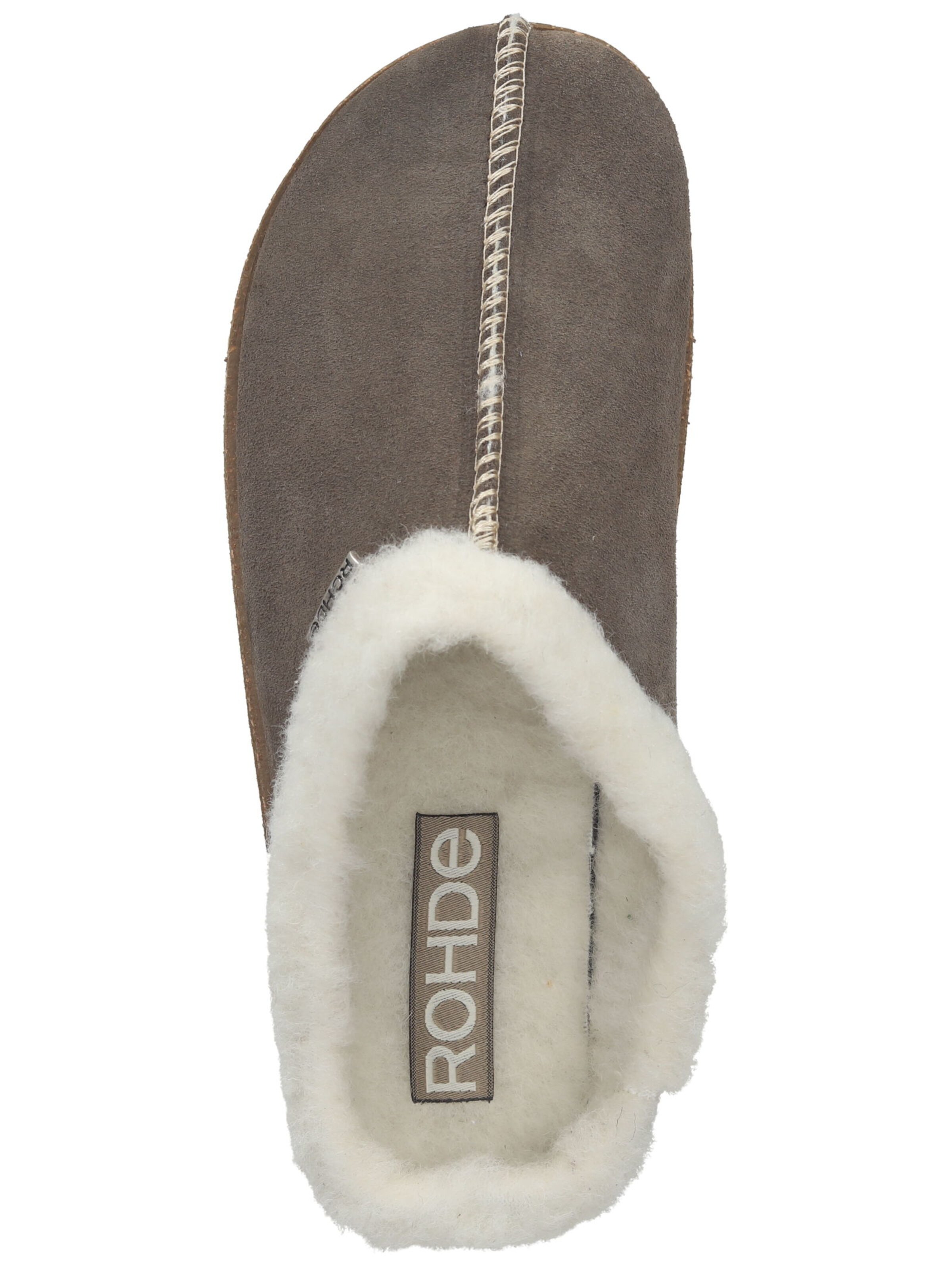 ROHDE Hausschuh in Braun