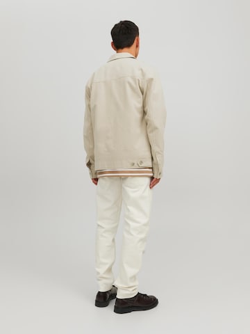 JACK & JONES Between-Season Jacket 'Sean' in Beige