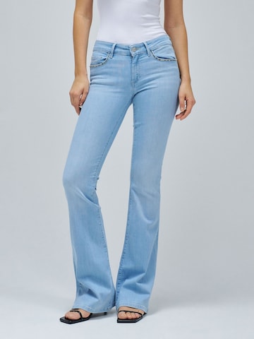 Salsa Jeans Flared Jeans 'Wonder' in Blauw: voorkant