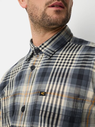 CAMEL ACTIVE Regular fit Button Up Shirt in Grey