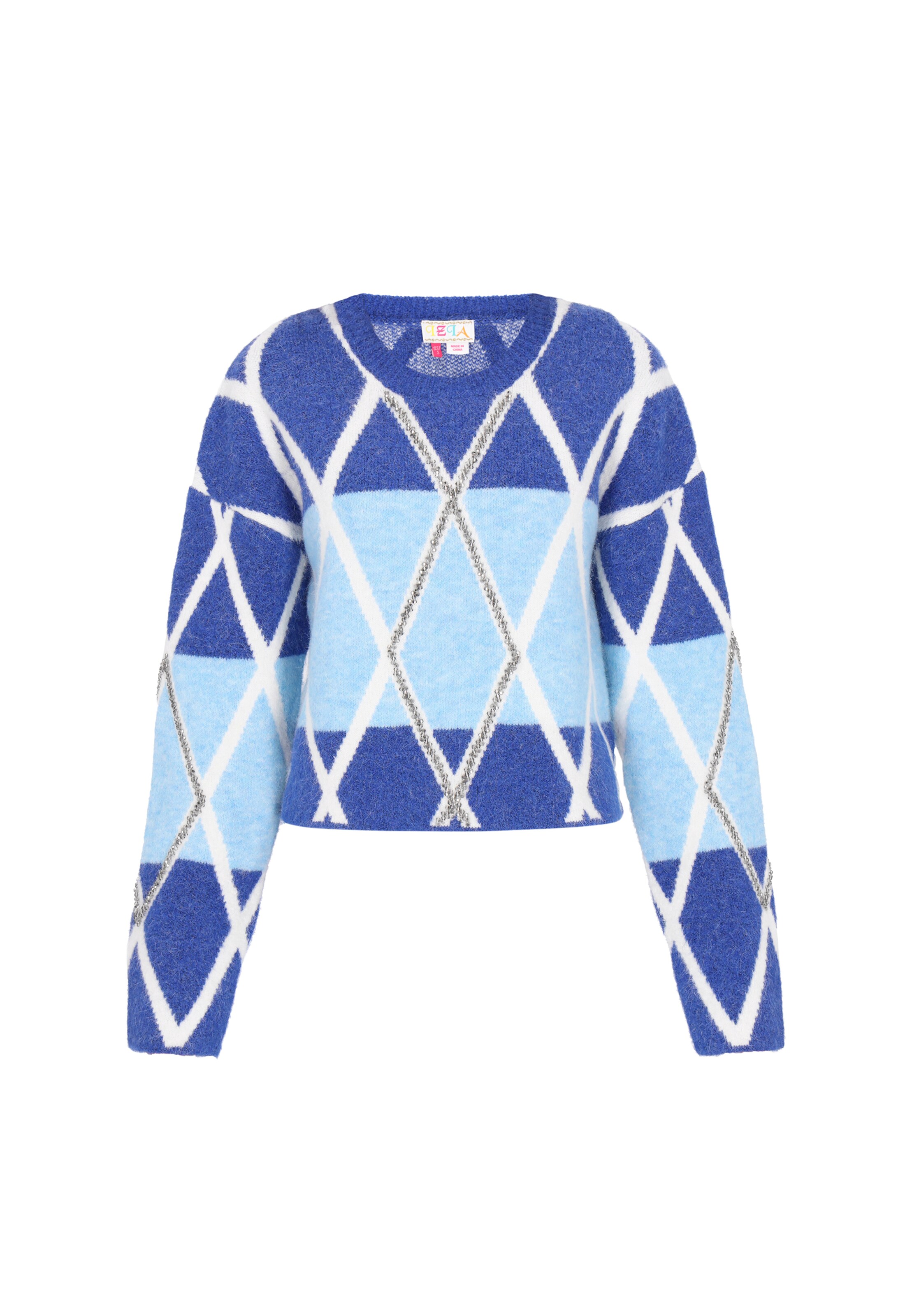 IZIA Sweater in Blue: front