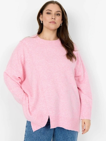 Pull-over ' WA-CHANIN 3 ' Wasabi Concept en rouge : devant