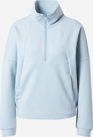 Sweat de sport JACK WOLFSKIN en bleu : devant