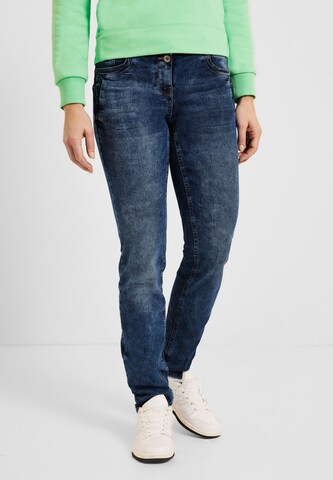 CECIL Regular Jeans in Blue: front