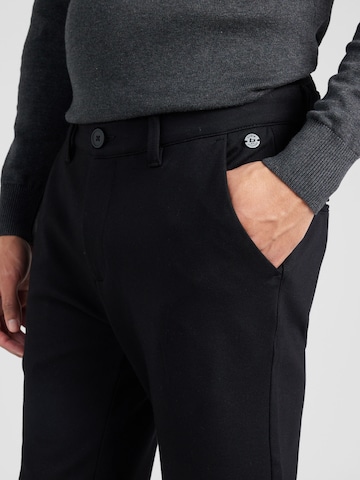 regular Pantaloni chino 'Bhlangford' di BLEND in nero