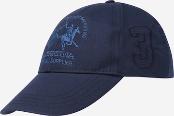 La Martina Cap in Blue: front