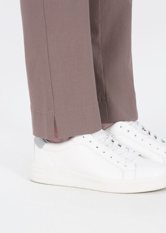 STEHMANN Slimfit Hose 'Ina' in Grau