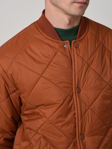 Veste mi-saison Antioch en marron