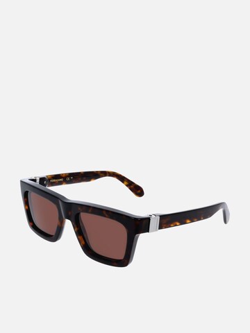 FERRAGAMO Sonnenbrille‌ in Braun