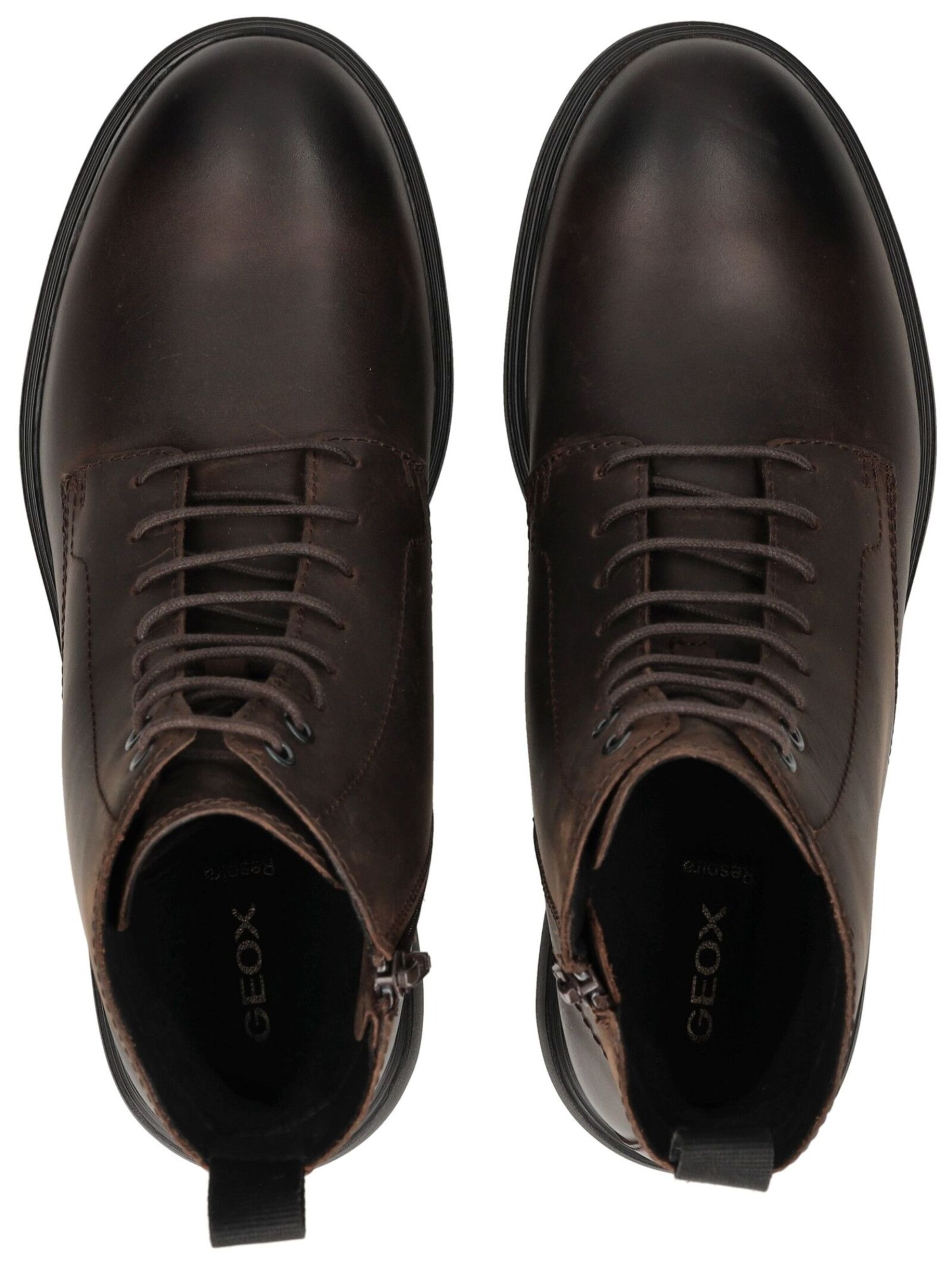 Stivale stringato di GEOX in marrone