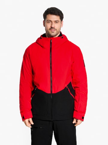 ZIENER Athletic Jacket 'Tobin-Z' in Red: front