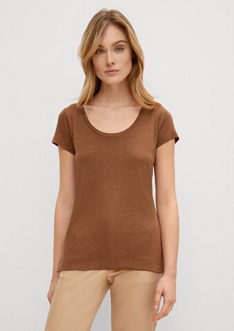 COMMA Shirt in Brown: front