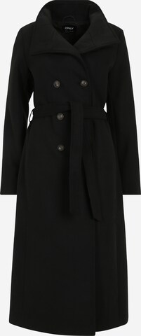 Only Tall Ανοιξιάτικο και φθινοπωρινό παλτό 'MEDINA' σε μαύρο: μπροστά