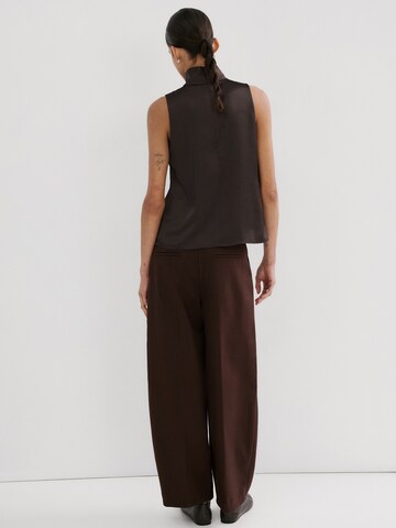 Chemisier 'STONAK' MANGO en marron