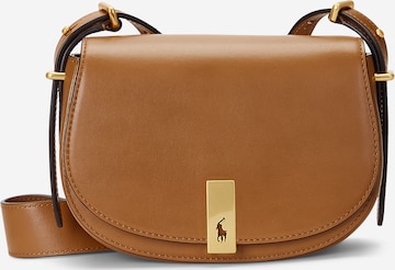 Sac à bandoulière Polo Ralph Lauren en marron : devant