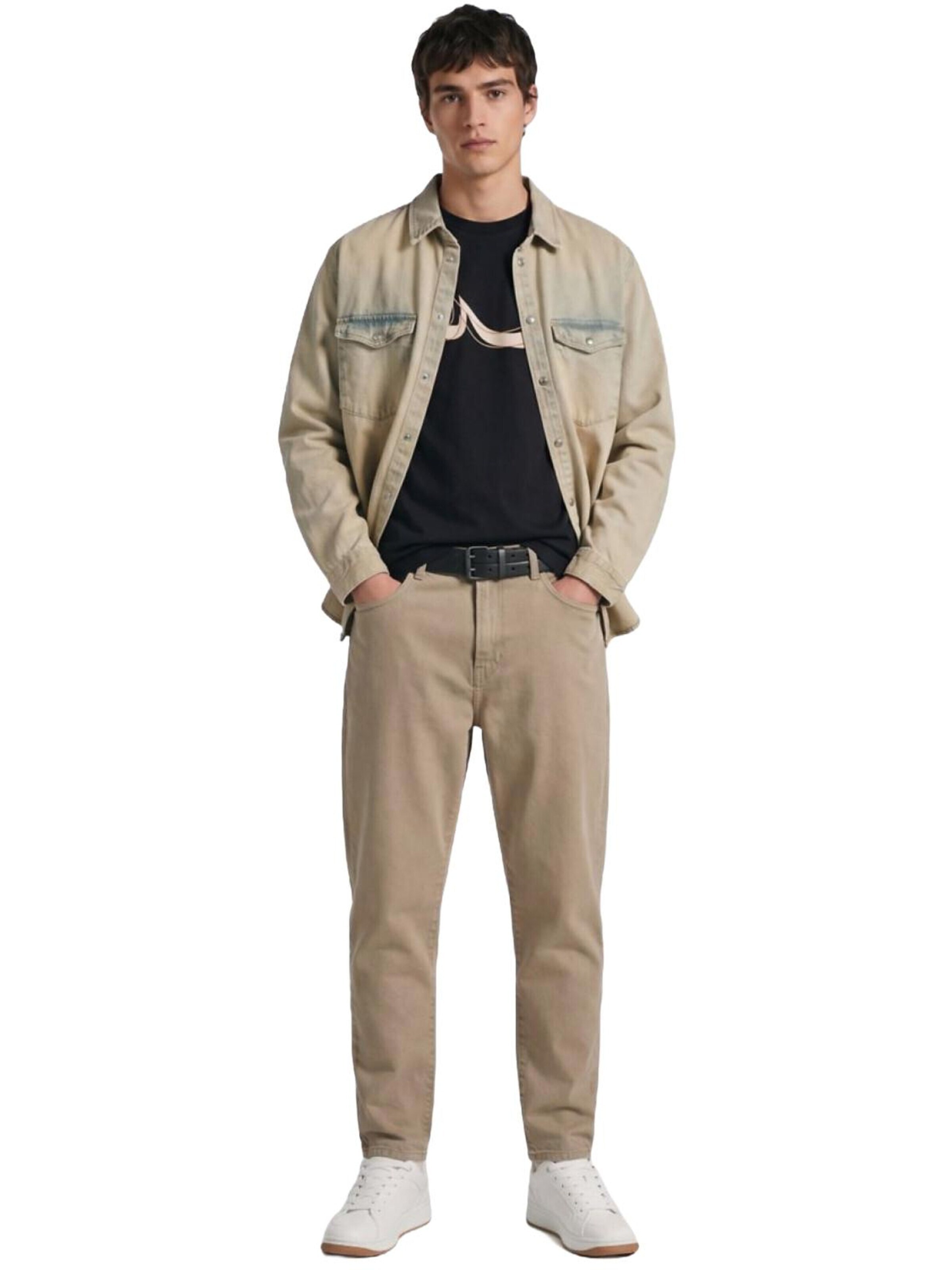 LTB Jeans Tapered Jeans 'Renar' in Green