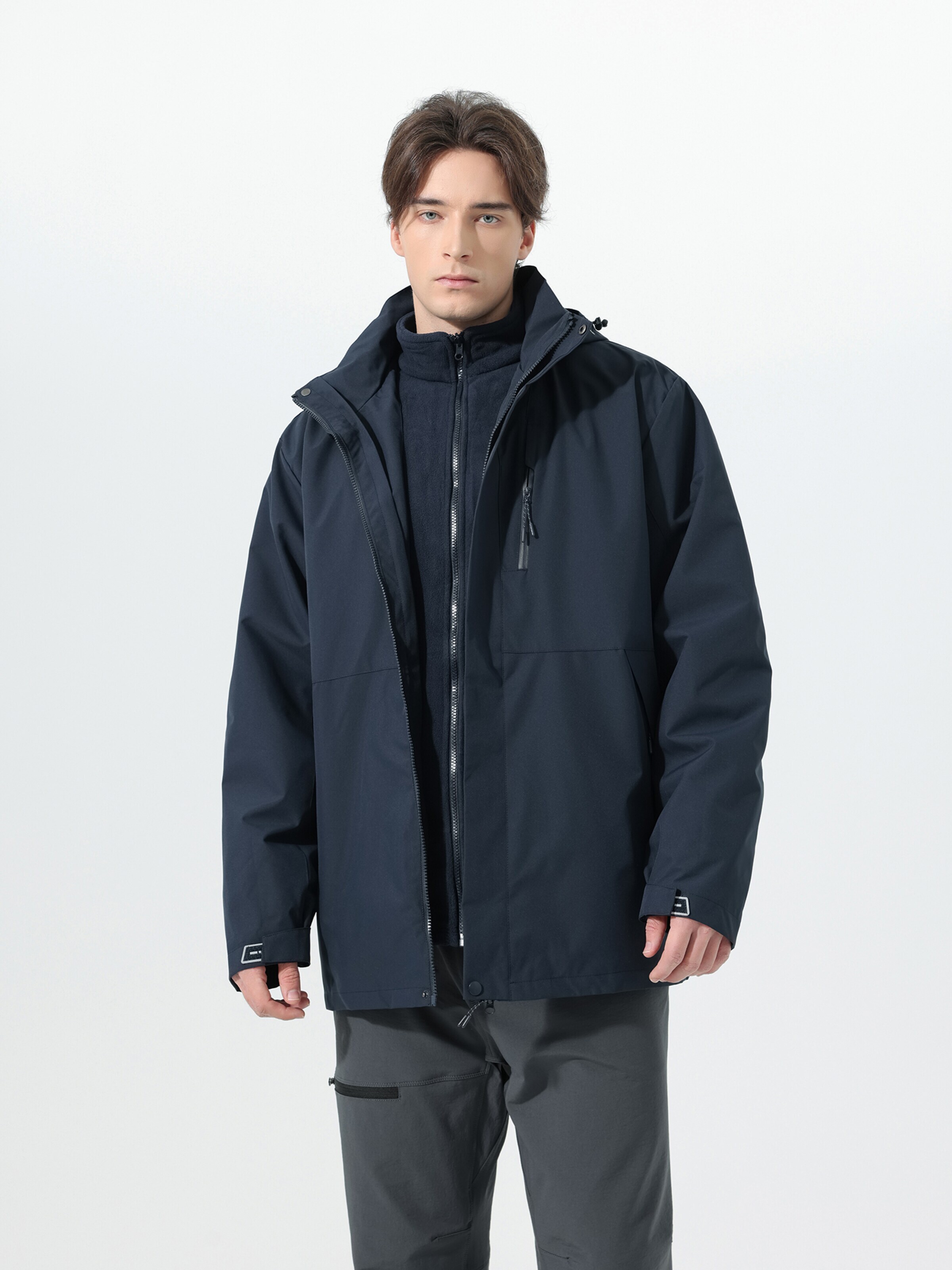 YOUTHUP Funktionsjacke 'Verbindung'‌‌‌ in Blau