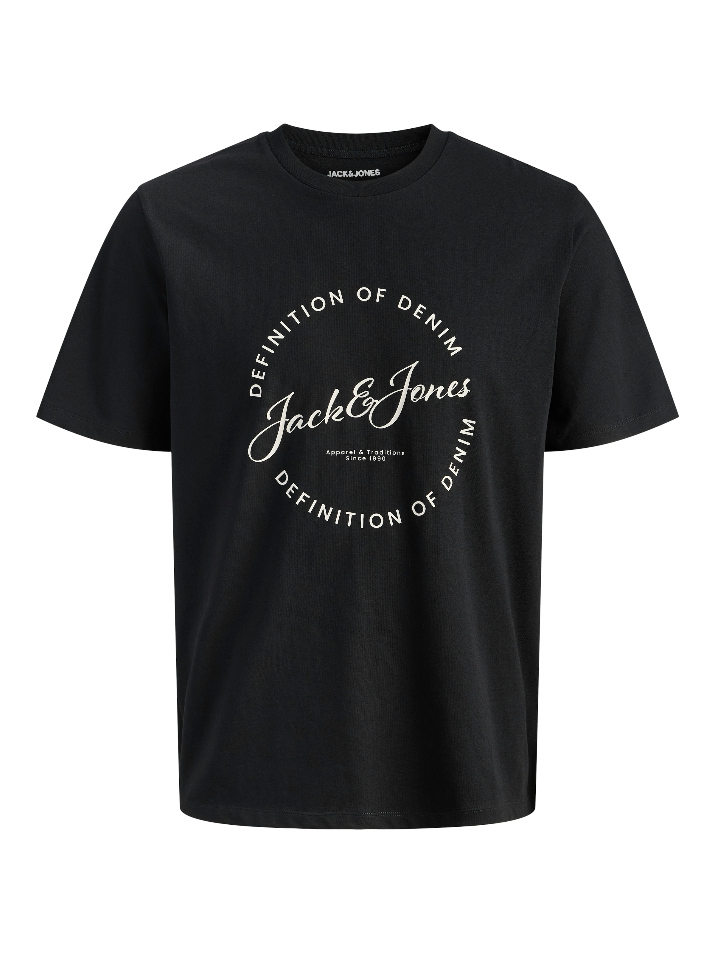 JACK & JONES Shirt in Black: front