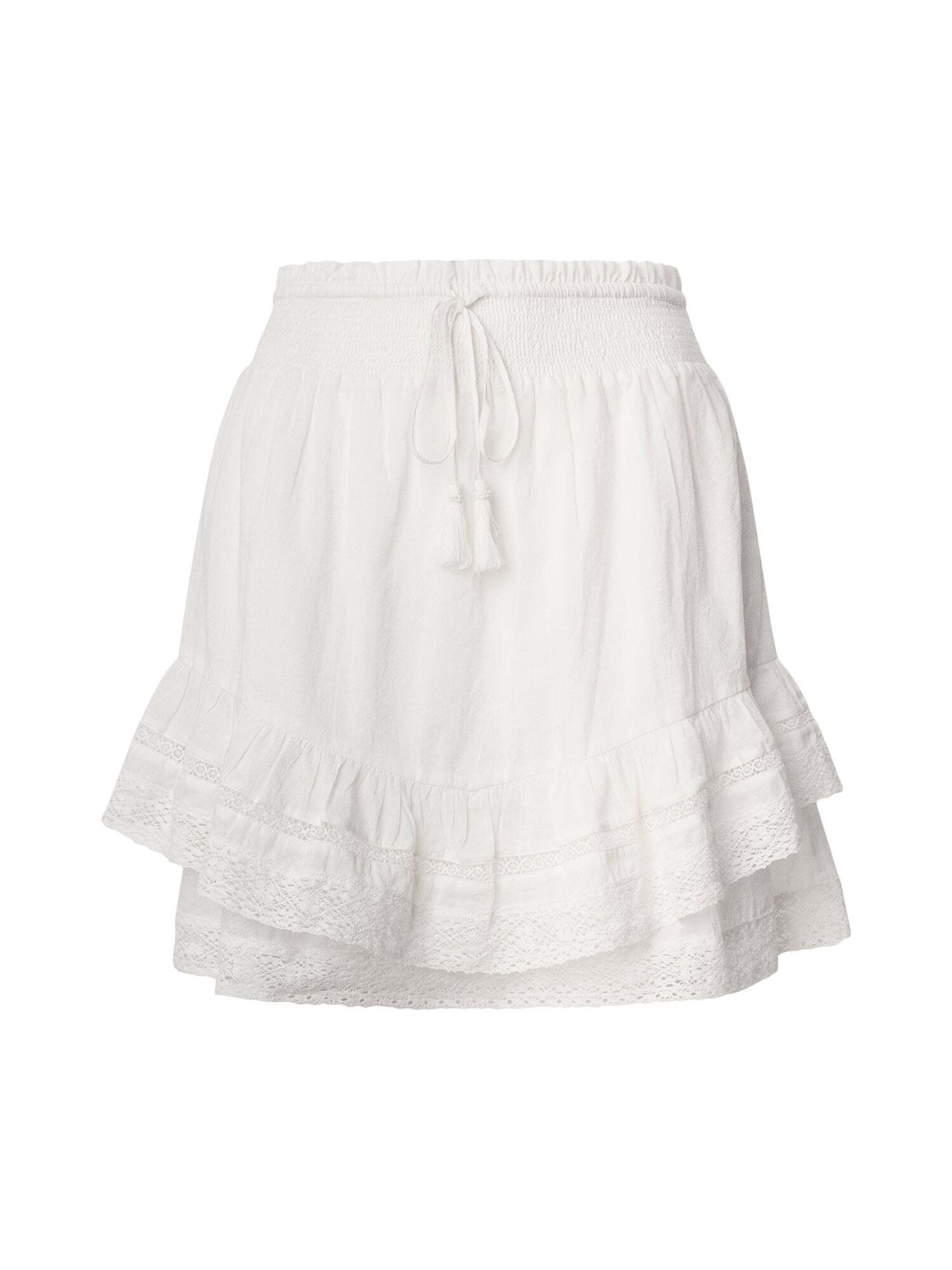 Pepe Jeans Skirt 'Elena' in White: front