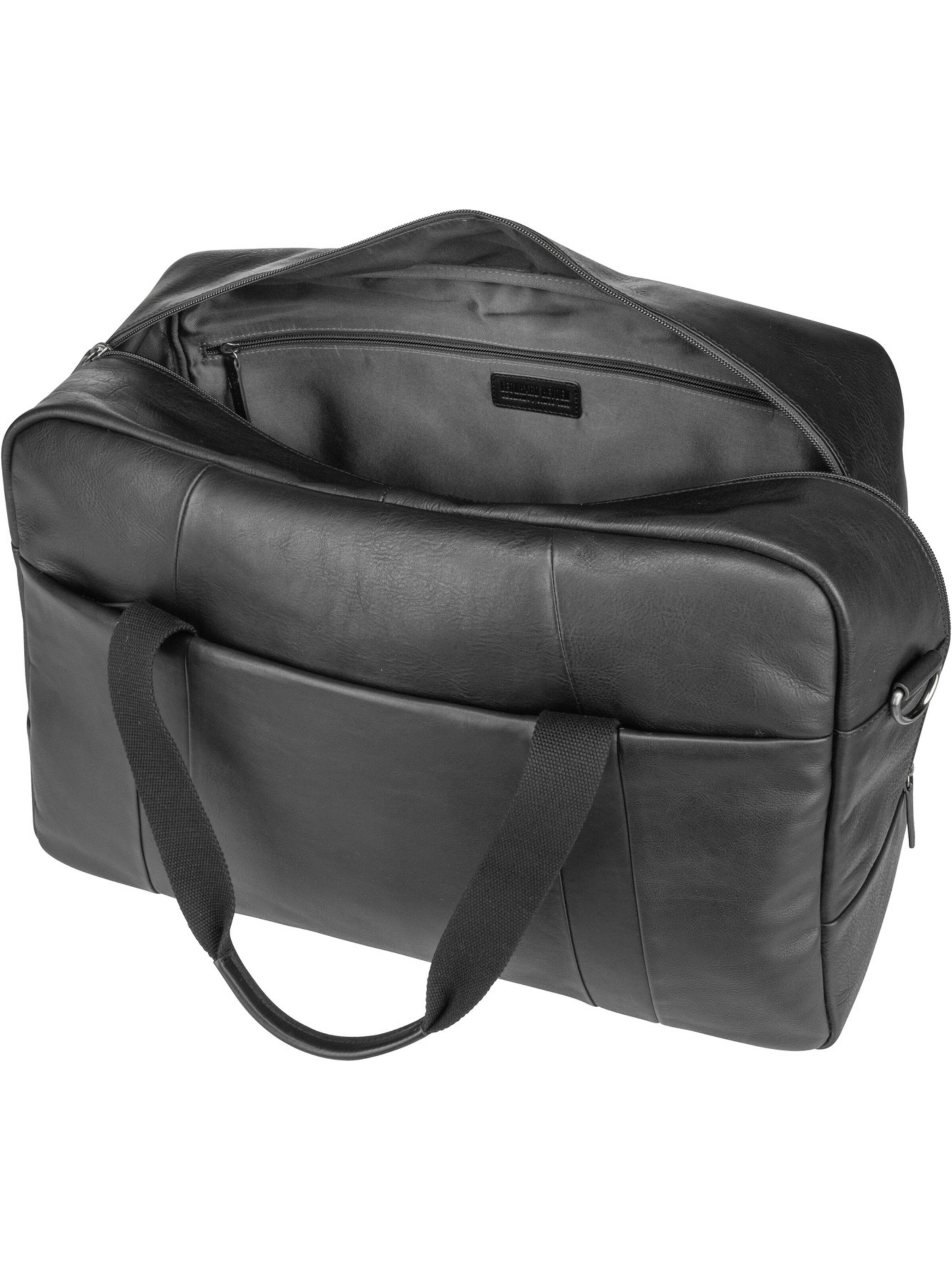 Sac week-end 'Hamburg ' LEONHARD HEYDEN en noir