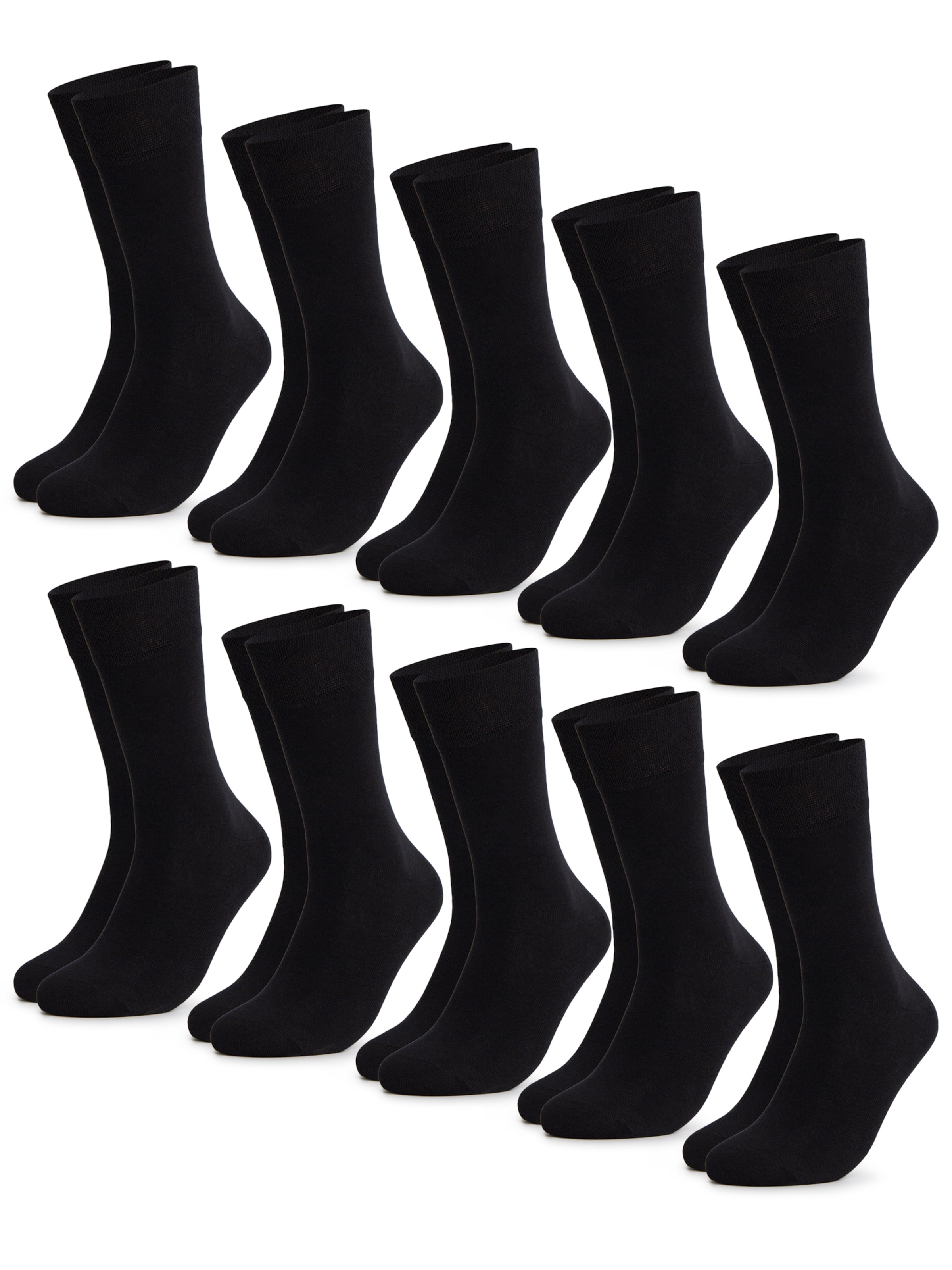 Chaussettes 'Hermann 20P' Occulto en noir : devant
