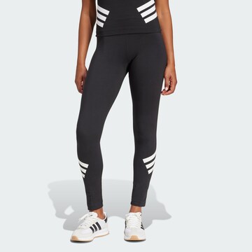 Skinny Pantalon de sport 'Future Icons' ADIDAS SPORTSWEAR en noir : devant