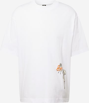 G-Star RAW Koszulka 'Light bulb' w kolorze biały: przód