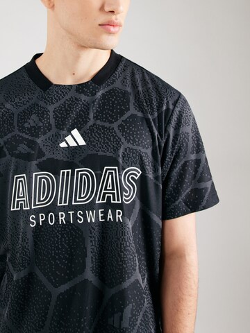 ADIDAS SPORTSWEAR Performance shirt 'Tiro' in Black