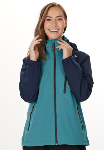 Gipfelglück Outdoorjacke 'Annie' in Blau: predná strana