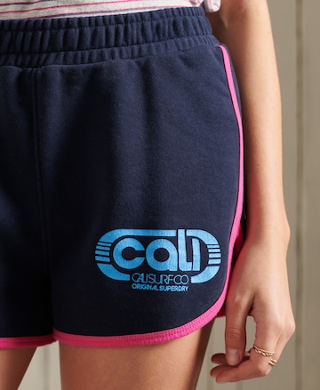 Superdry Regular Shorts 'Cali' in Blau