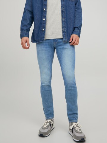 Skinny Jeans 'Glenn' di JACK & JONES in blu: frontale