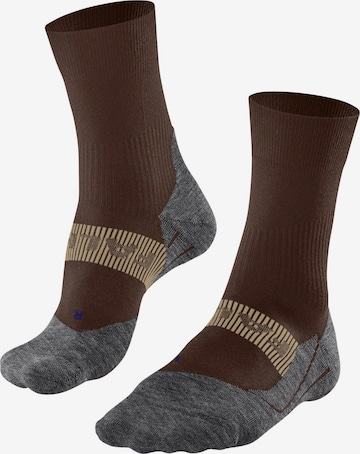 FALKE Athletic Socks 'RU4 Endurance Cool' in Brown: front